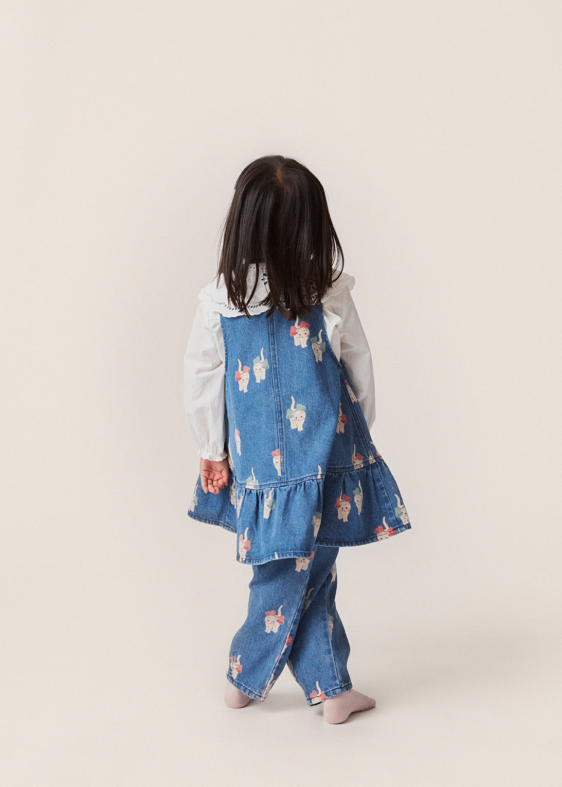 Konges Sløjd Konges Sløjd Magot Dress - Kitty Bow - Pearls & Swines