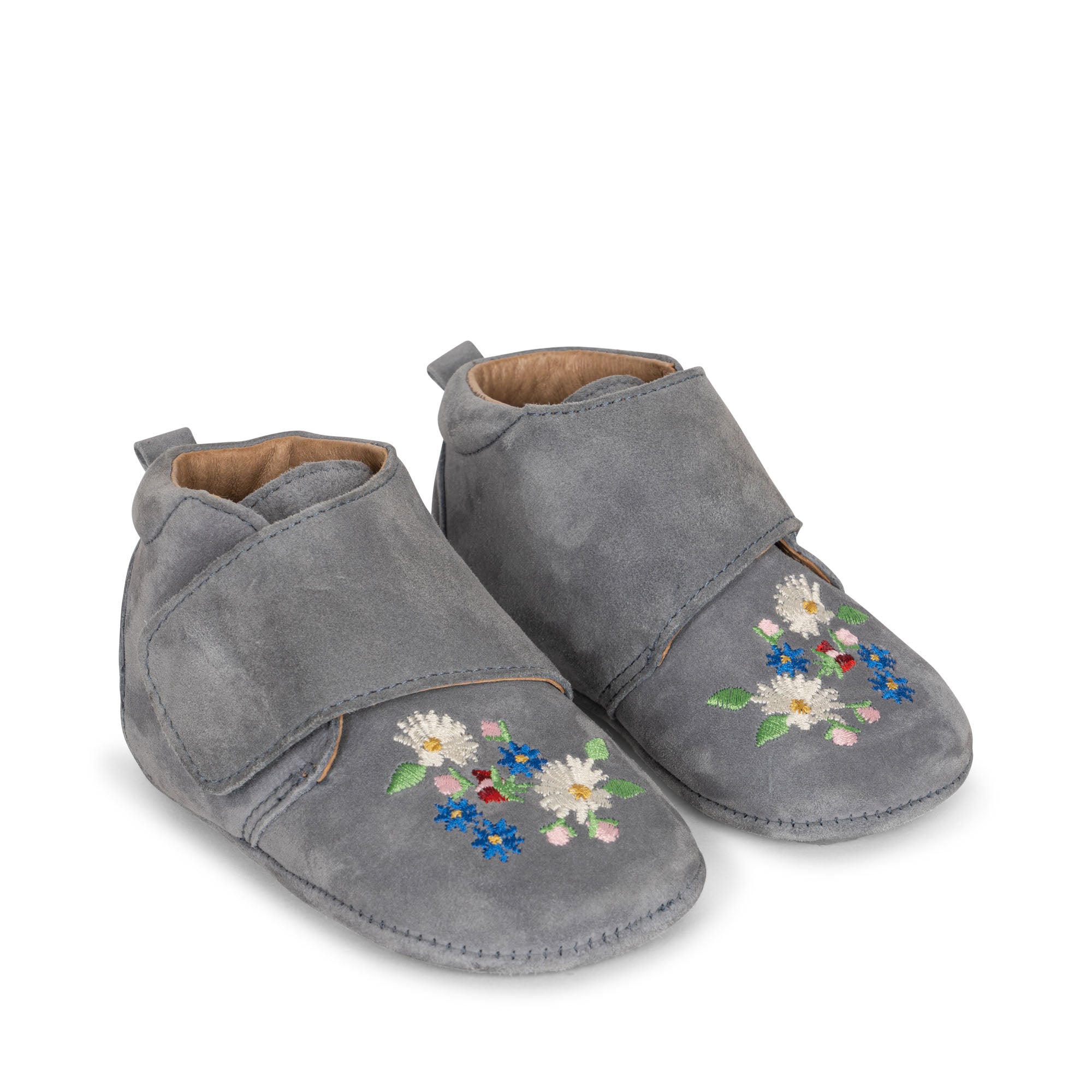 Konges Sløjd Collection Sale - Konges Sløjd Mamour Embroidered Footies - Tradewinds - Pearls & Swines