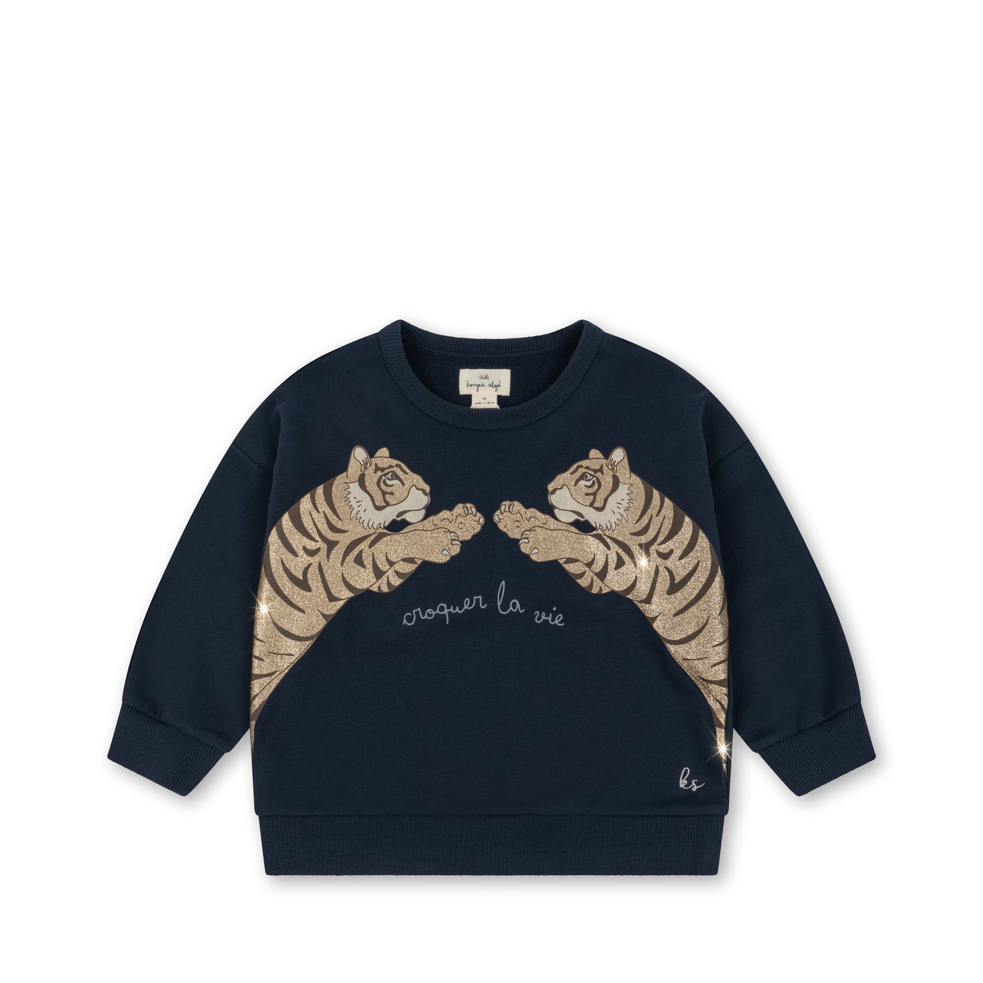 Konges Sløjd Konges Sløjd Lou Sweatshirt - Total Eclipse - Pearls & Swines