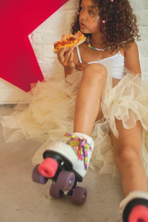 Ratatam Ratatam Long Rock Tutu – Apricot - Pearls & Swines