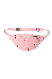 Studio Noos - Teddy Bauchtasche - Ecru Hearts