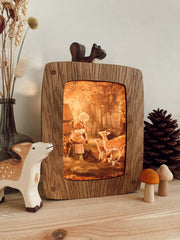 Het Houtlokael Het Houtlokael - Postcardlamp Luxe - Oak - Pearls & Swines