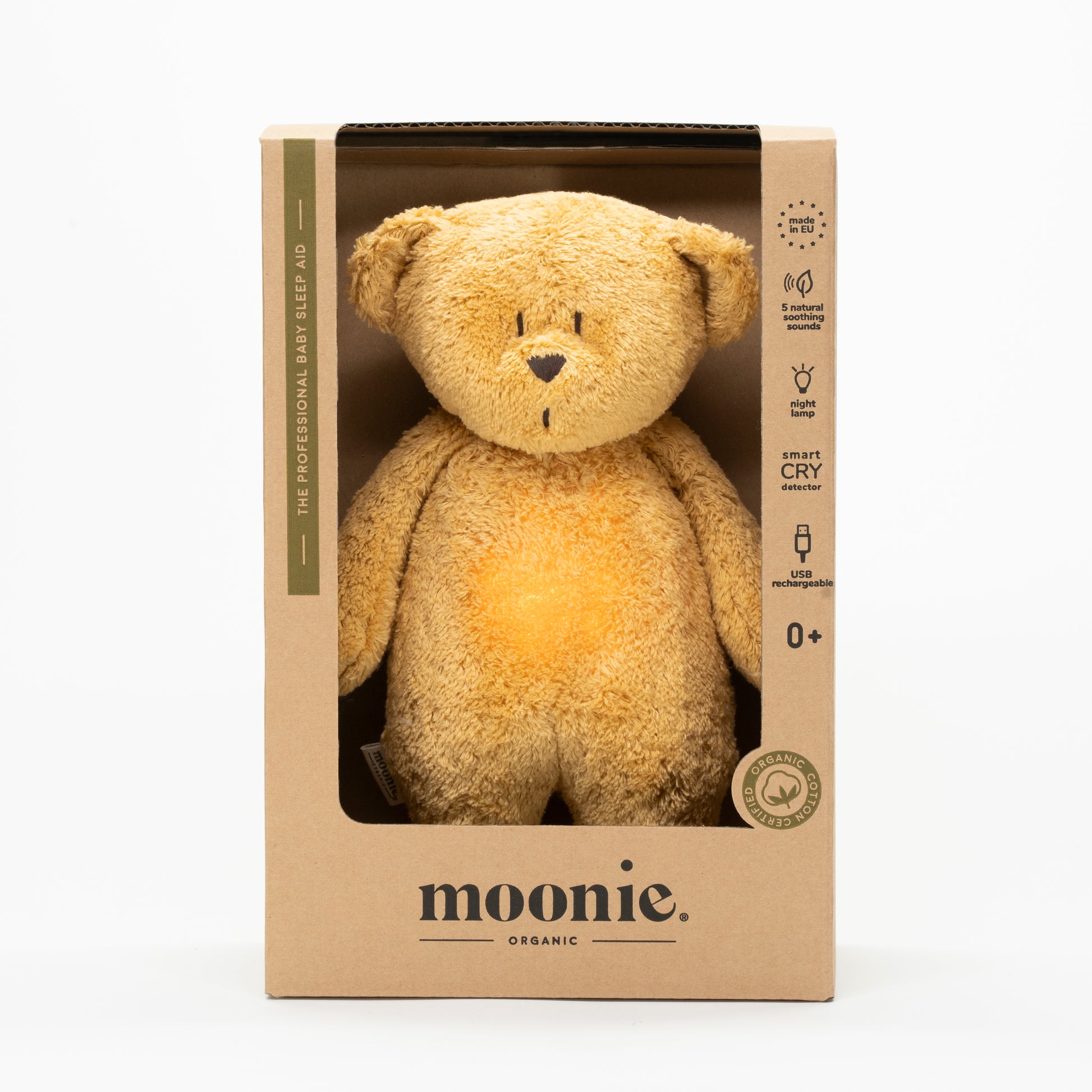 Moonie Bear Moonie Bear - The Humming Bear - Honey Natur - Pearls & Swines