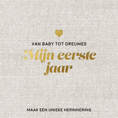 Pearls & Swines Maak een unieke herinnering - Mijn eerste jaar - Invulboek - Pearls & Swines