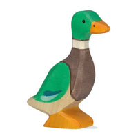Holtziger Holtziger - Wooden animal - Duck standingz - Pearls & Swines