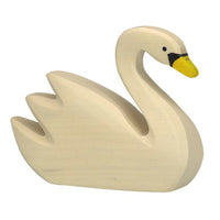 Holtziger Holtziger - Wooden animal - Swan - Pearls & Swines