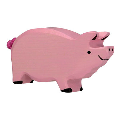 Holtziger Holtziger - Wooden animal - Pig - Pearls & Swines