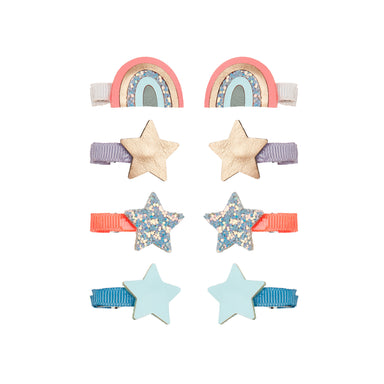 Mimi & Lula Mimi & Lula Rainbow Mini Clips - Pearls & Swines