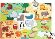 Djeco - Houten Puzzel - Vroom