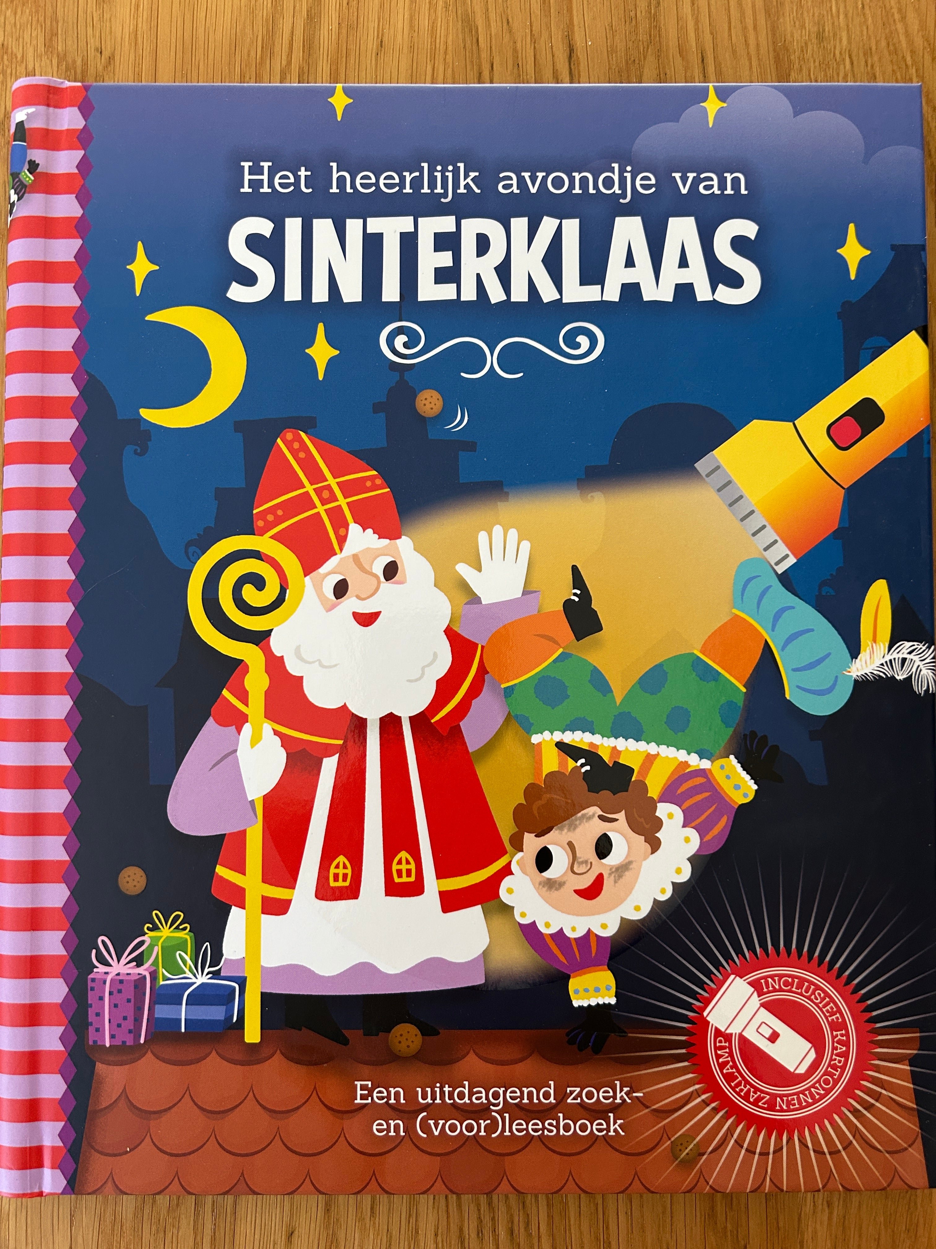 Het heerlijk avondje van Sinterklaas - Kijk en zoekboek