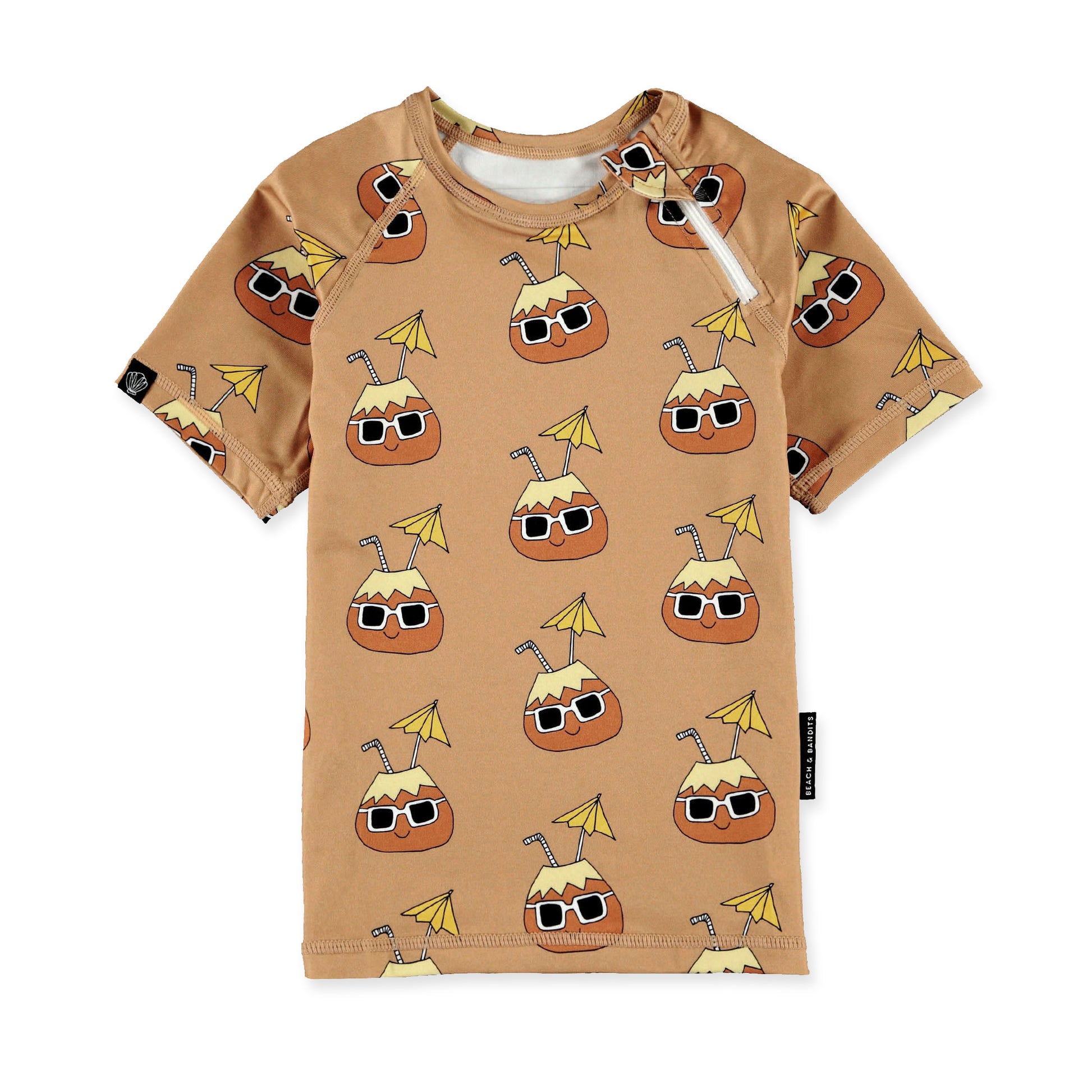 Beach &amp; Bandits Collection Sale - Beach & Bandits - Cool Coconut - Tee - Pearls & Swines