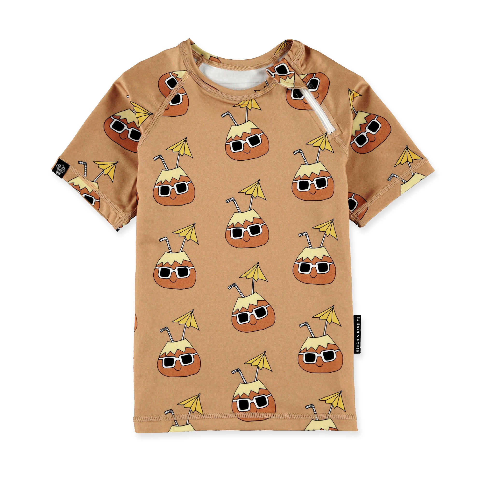 Beach &amp; Bandits Collection Sale - Beach & Bandits - Cool Coconut - Tee - Pearls & Swines