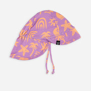 Beach &amp; Bandits Lappendag - Beach & Bandits - Tropical Vibes Violet - Hat - Pearls & Swines