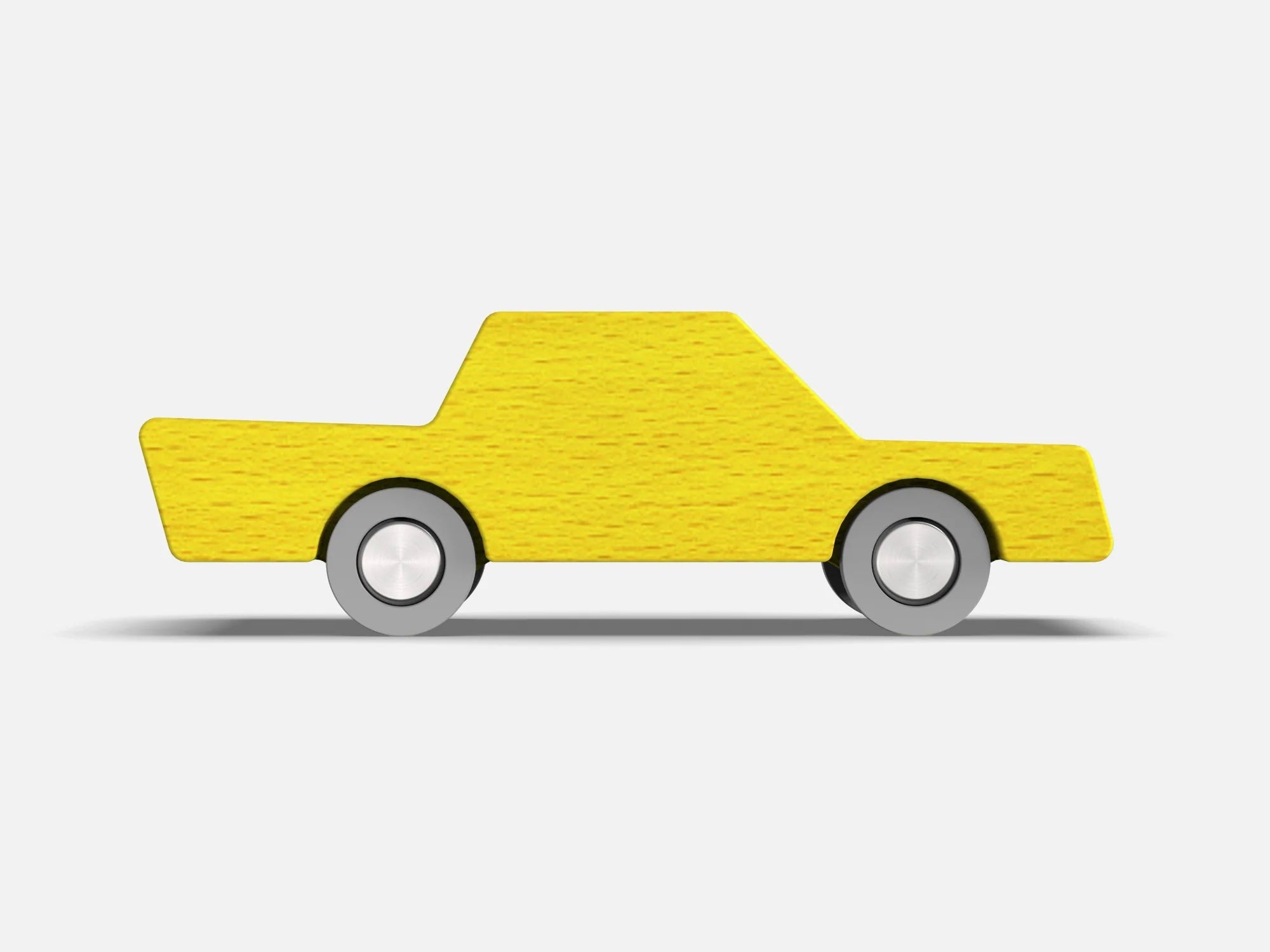 Waytoplay Waytoplay - Back and Forth car - Yellow - Pearls & Swines