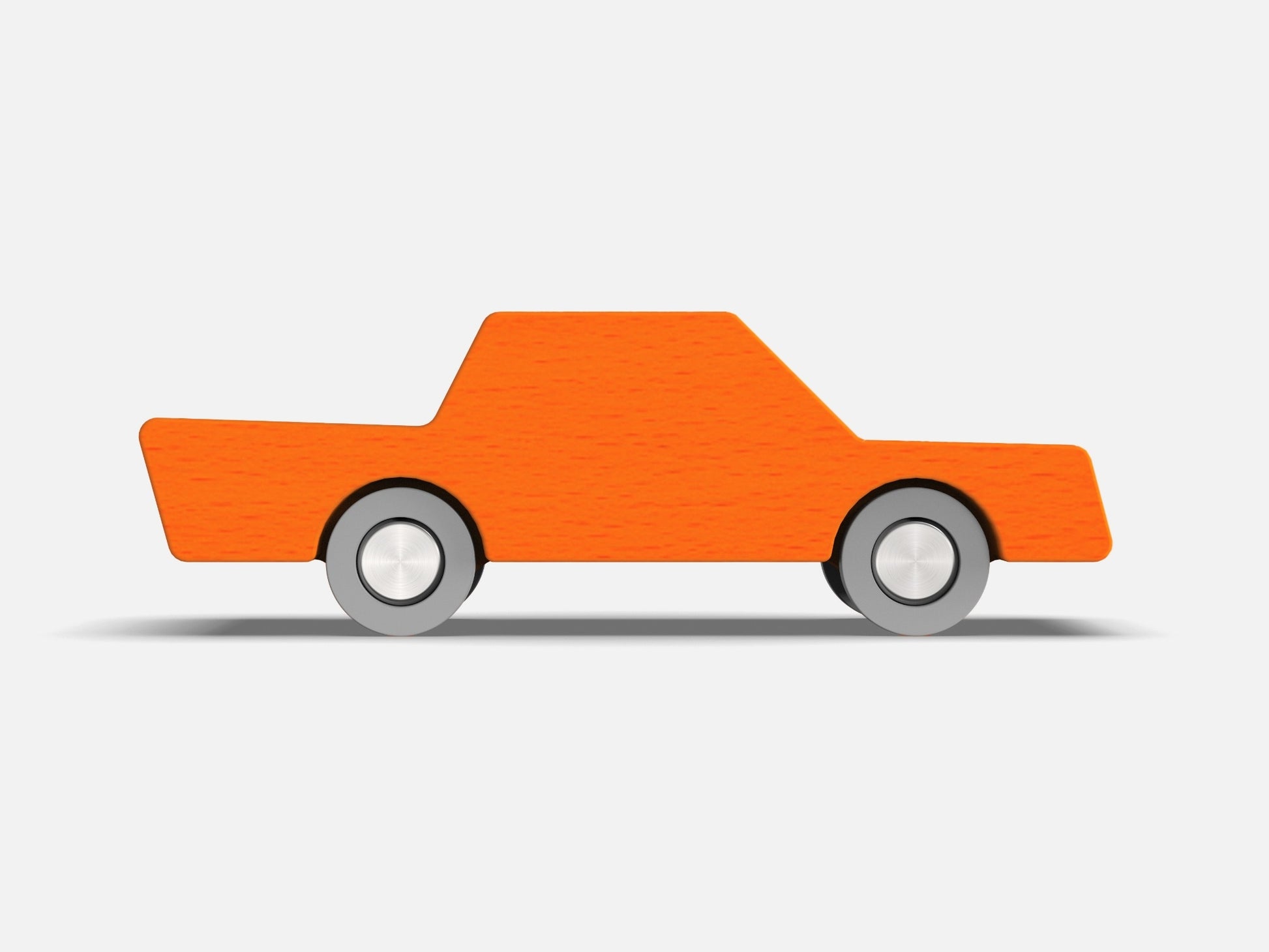 Waytoplay Waytoplay - Back and Forth Car - Orange - Pearls & Swines