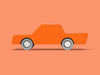 Waytoplay Waytoplay Back and Forth Car - Orange - Pearls & Swines