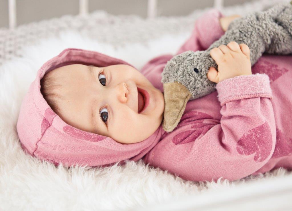 Senger Senger - Cuddly Animal Goose - Small - Grey - Pearls & Swines