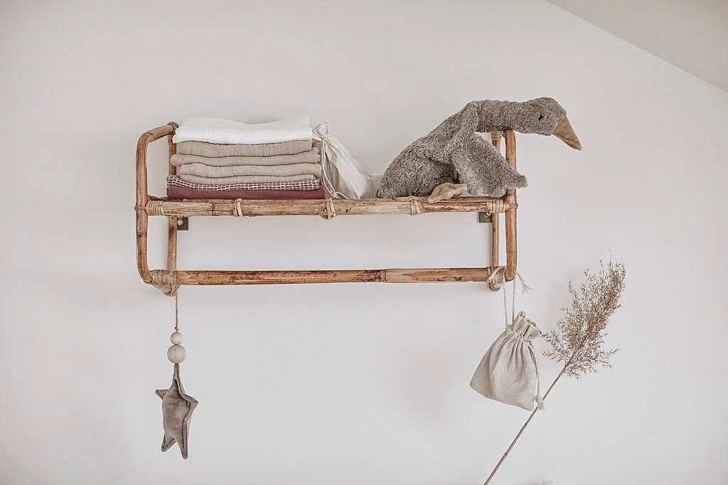 Senger Senger - Cuddly Animal Goose - Small - Grey - Pearls & Swines