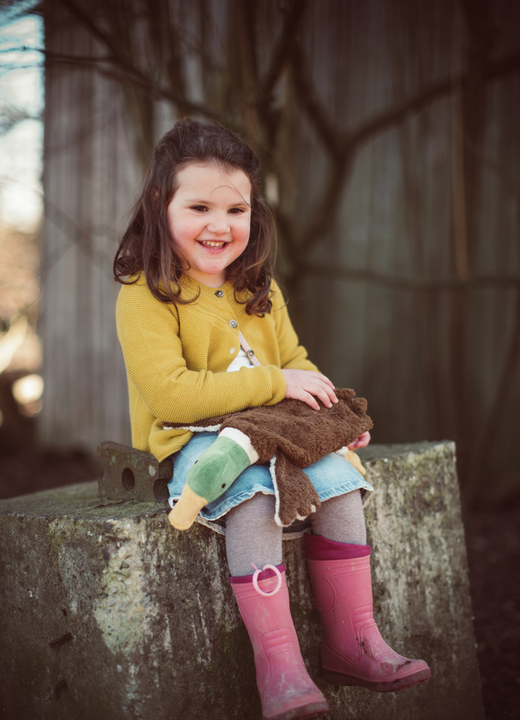 Senger Senger - Cuddly Animal Drake - Small - Pearls & Swines