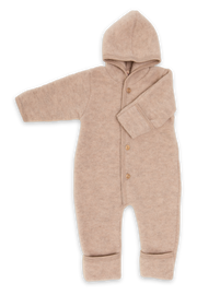 Engel Natur Engel Natur - Wool Overall - Sand Melange - Pearls & Swines