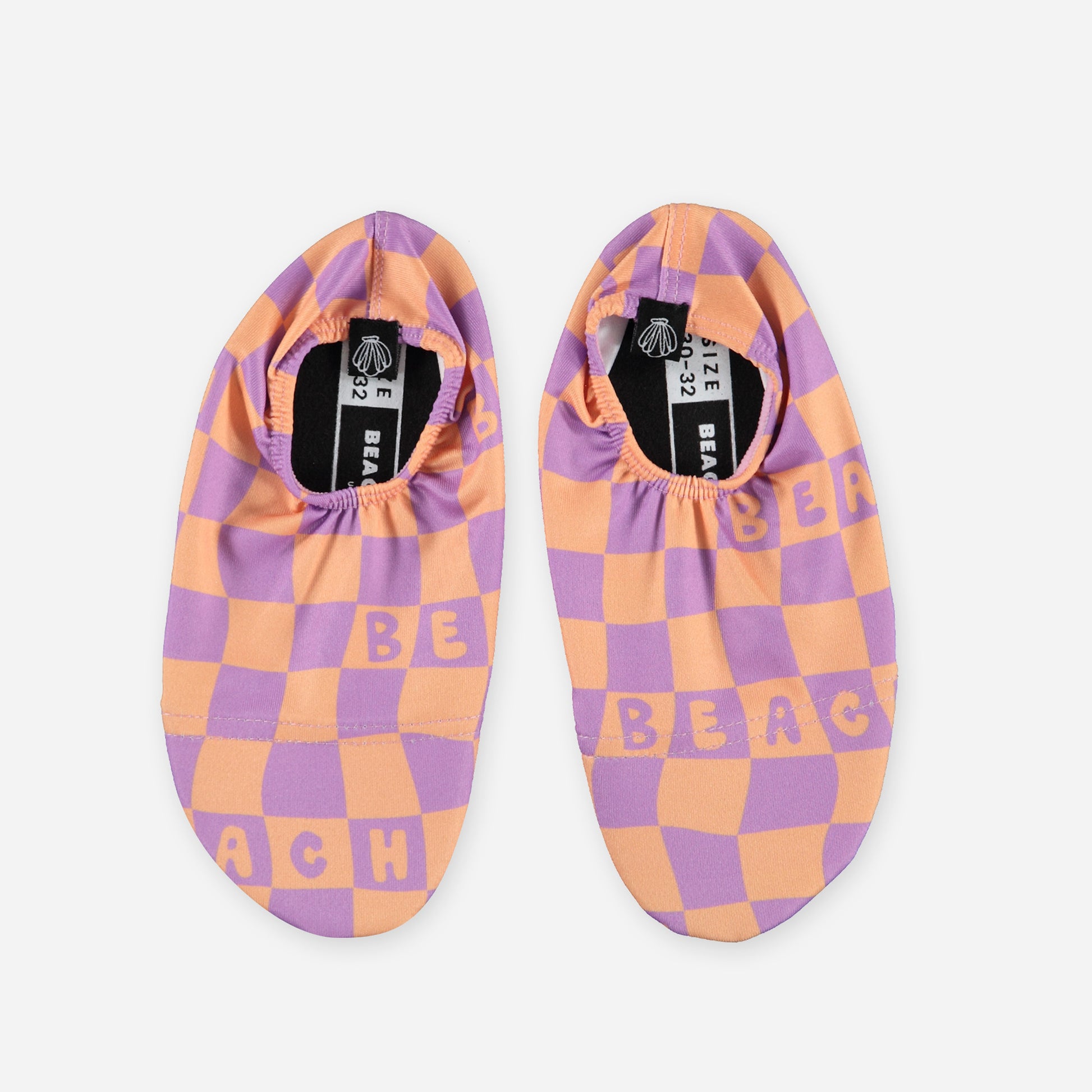 Beach &amp; Bandits Beach & Bandits - Checkered Beach - Beach Socks - Pearls & Swines