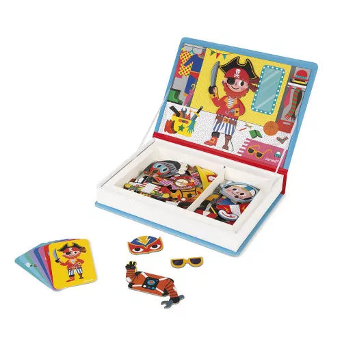 Janod Janod - Magnetibook - Costumes - Pearls & Swines