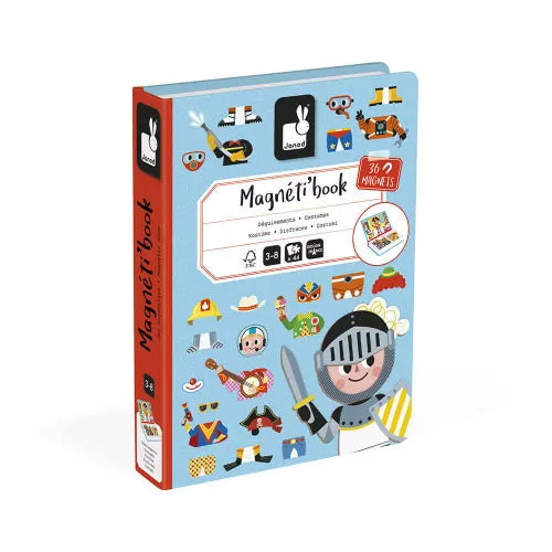 Janod Janod - Magnetibook - Costumes - Pearls & Swines