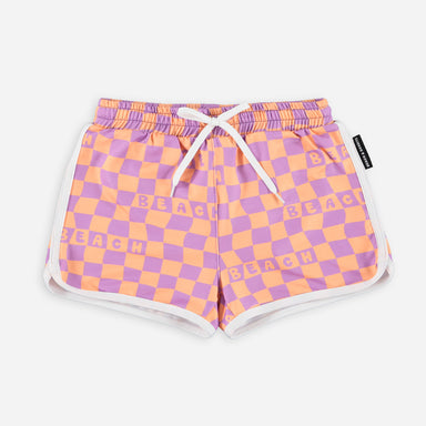 Beach &amp; Bandits Beach & Bandits - Checkered Beach - Trunk - Pearls & Swines