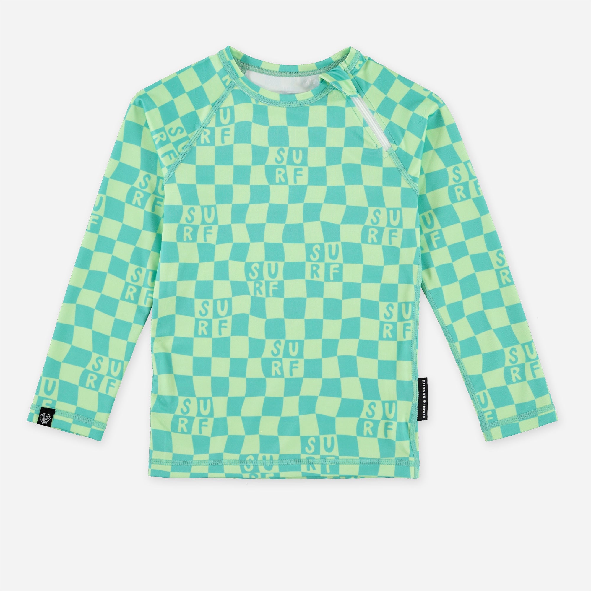 Beach &amp; Bandits Beach & Bandits - Checkered Surf - Longsleeve - Pearls & Swines