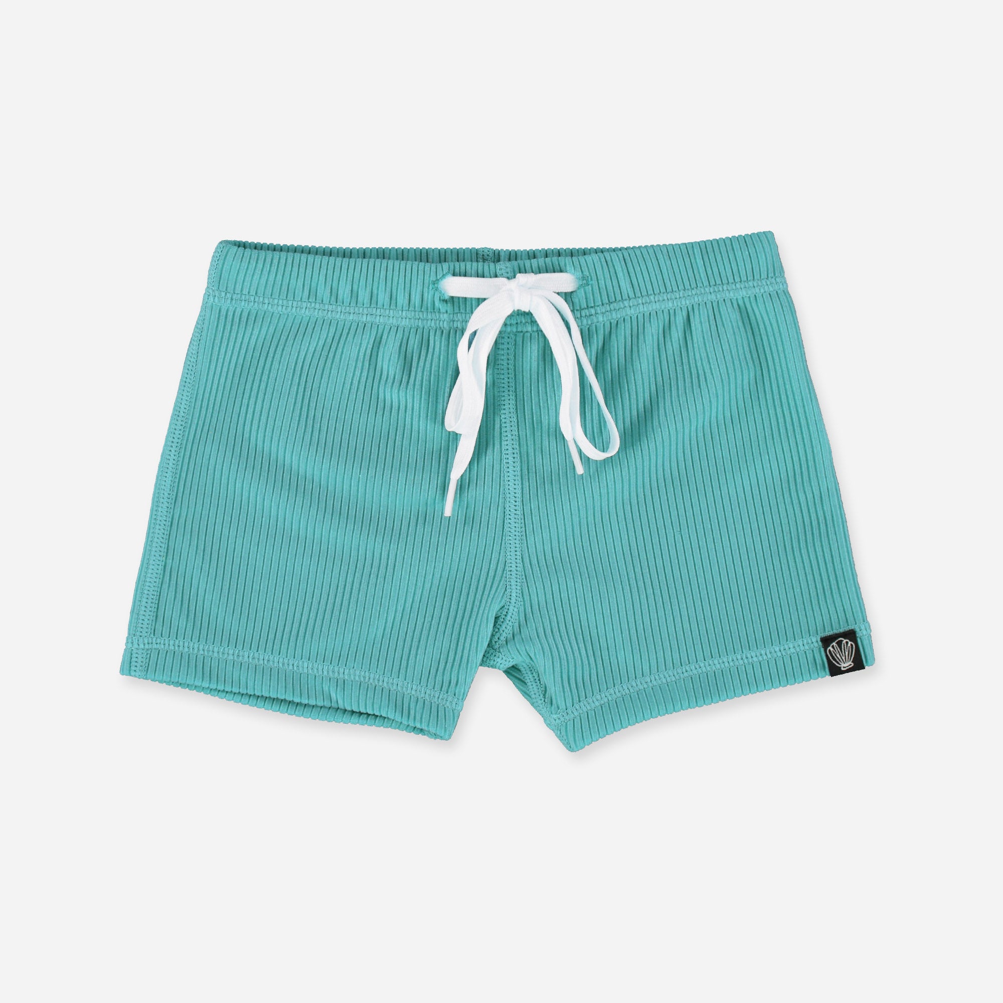 Beach &amp; Bandits Beach & Bandits - Coastal Ribbed - Swimshort - Pearls & Swines