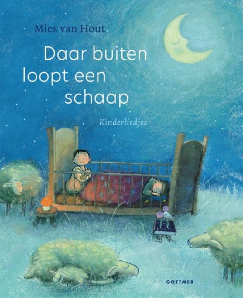 Pearls & Swines Daar buiten loopt een schaap - Liedjesboek - Kartonboek - Pearls & Swines