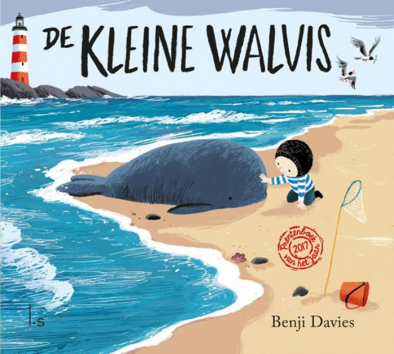 Pearls & Swines De kleine walvis - Kartonboek - Pearls & Swines