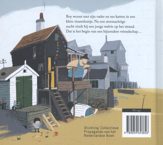 Pearls & Swines De kleine walvis - Kartonboek - Pearls & Swines