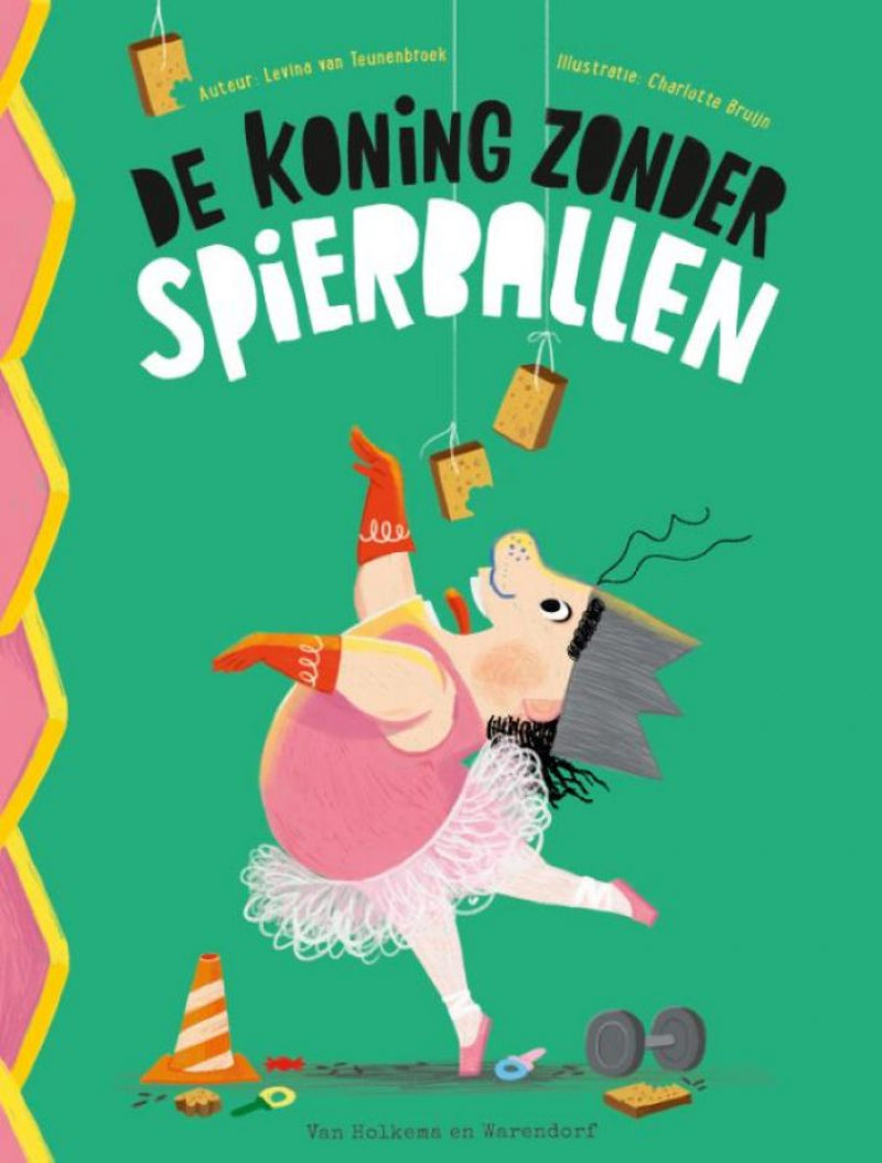 Pearls & Swines De koning zonder spierballen - Prentenboek - Pearls & Swines