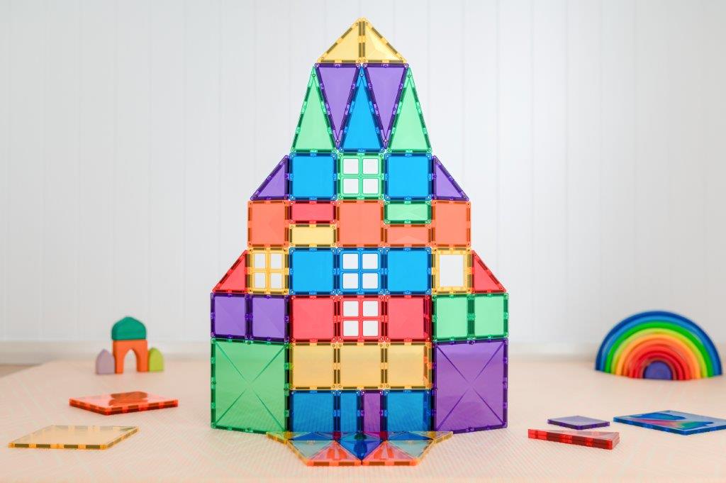 Connetix Tiles Connetix Tiles - Rainbow Creative - Pack 102 pc - Pearls & Swines
