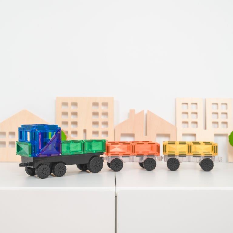 Connetix Tiles Connetix Tiles - Rainbow Transport - Pack 50 pc - Pearls & Swines