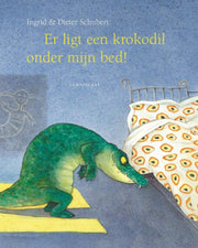Pearls & Swines Er ligt een krokodil onder mijn bed! - Prentenboek - Pearls & Swines