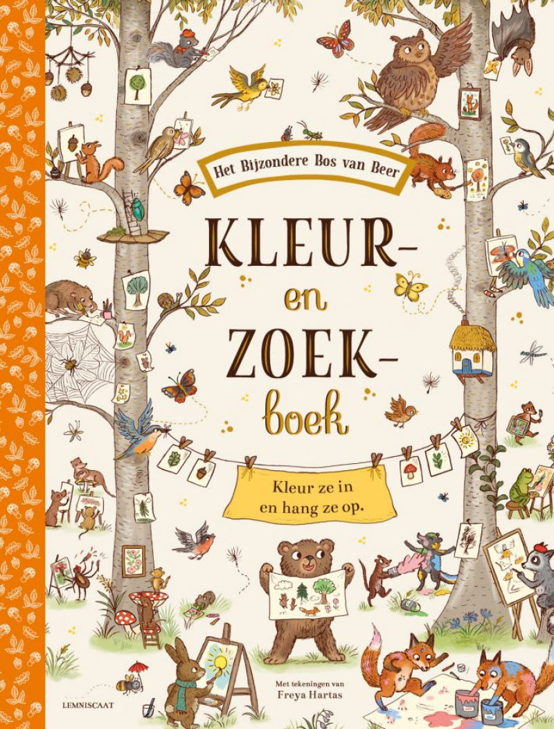 Pearls & Swines Bijzondere Bos van Beer - Kleur en Zoekboek - Pearls & Swines
