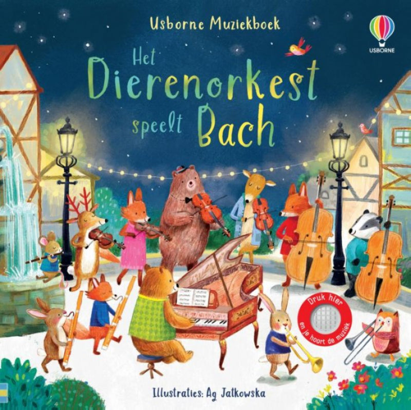 Pearls & Swines Het Dierenorkest speelt Bach - Geluidenboek - Pearls & Swines