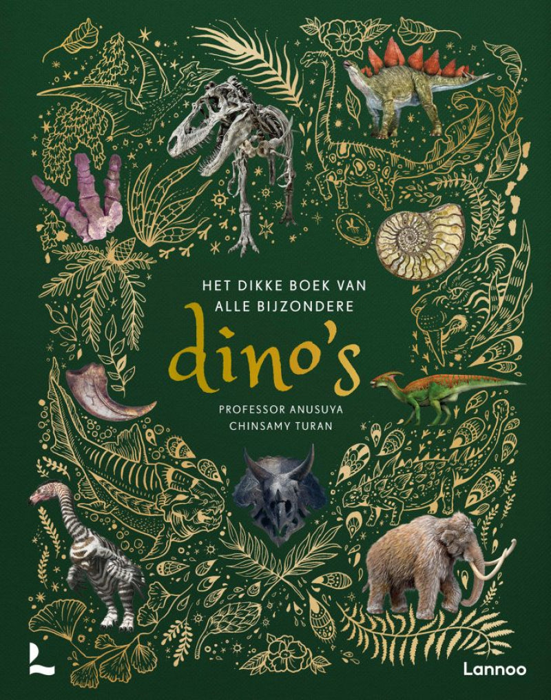 Pearls & Swines Het dikke boek van alle bijzondere dino's - Prentenboek - Pearls & Swines