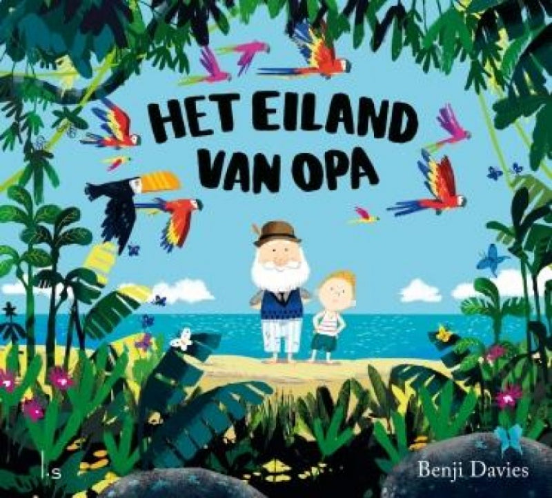 Pearls & Swines Het eiland van opa - Prentenboek - Pearls & Swines