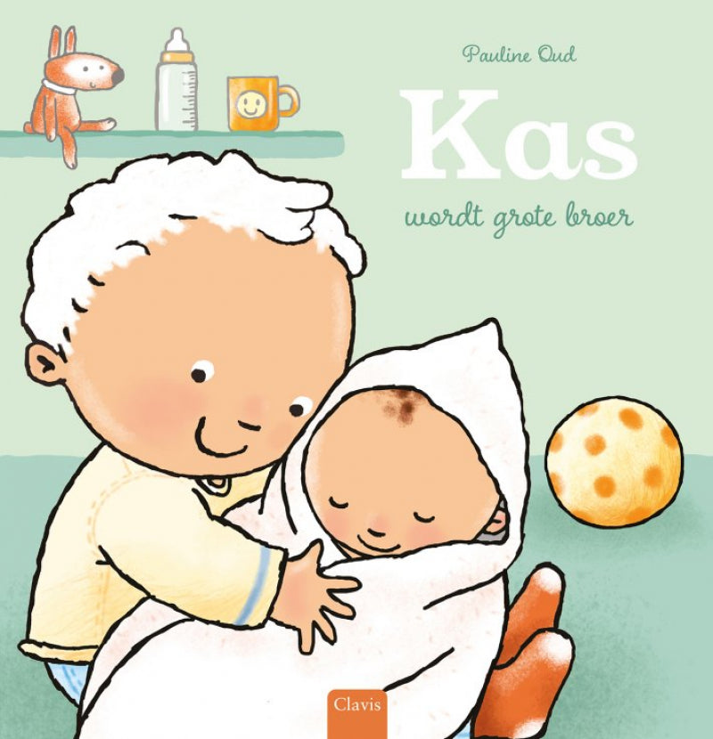 Pearls & Swines Kas wordt grote broer - Prentenboek - Pearls & Swines