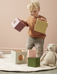 Kid's Concept Kids Concept Cubes Wood - Pearls & Swines