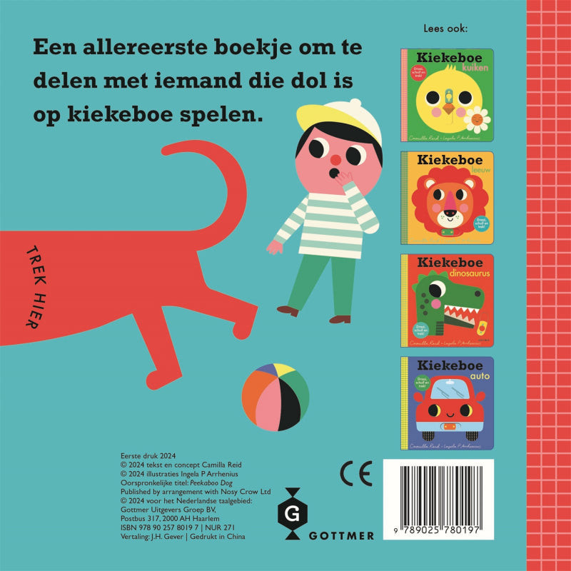 Pearls & Swines Hondje - Kiekeboe boek - Pearls & Swines