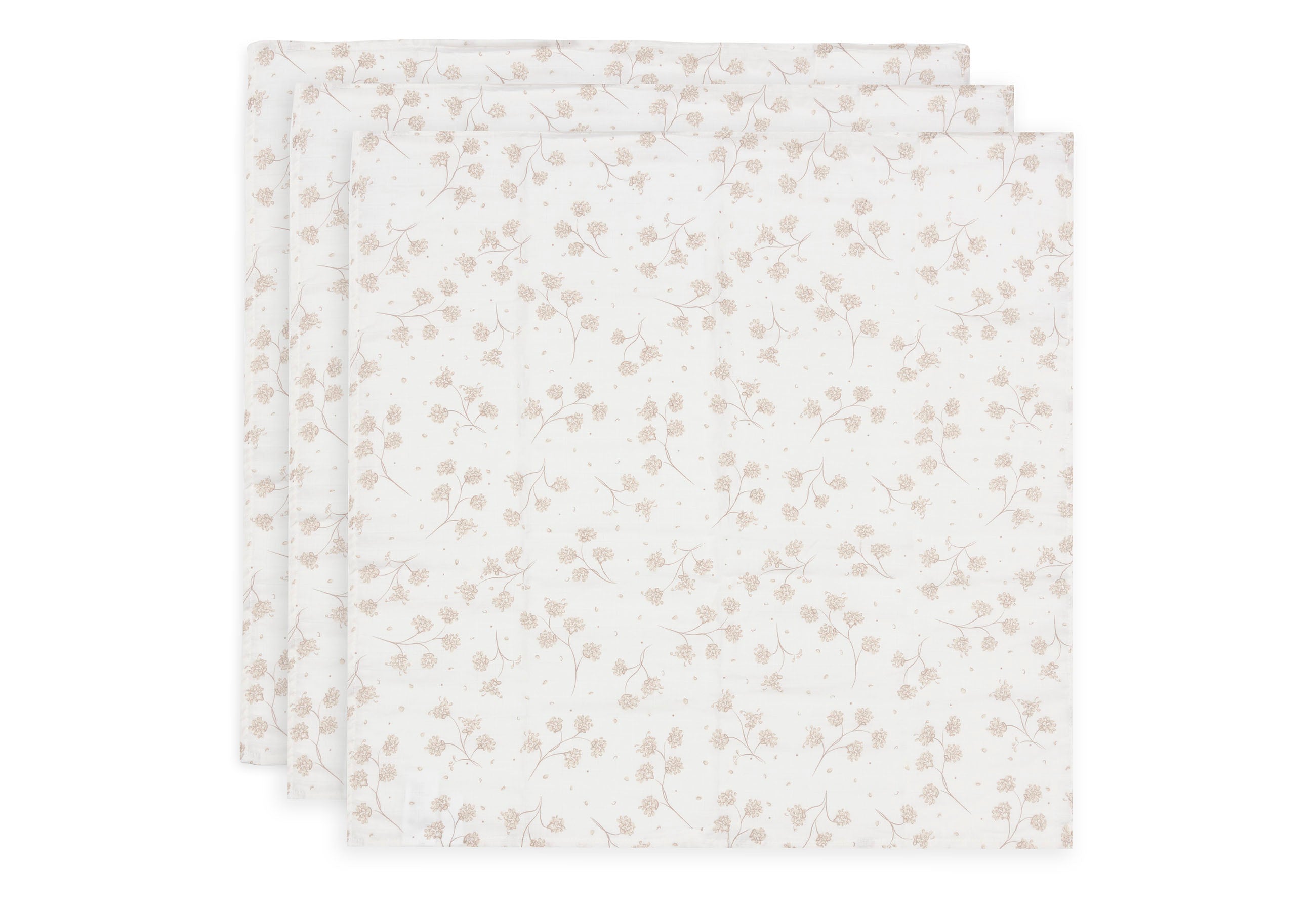 Jollein - Cloth Muslin - Leafy Dreams - 3 Pack