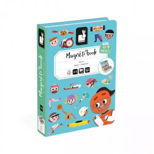 Janod Janod - Magnetibook - Sports - Pearls & Swines