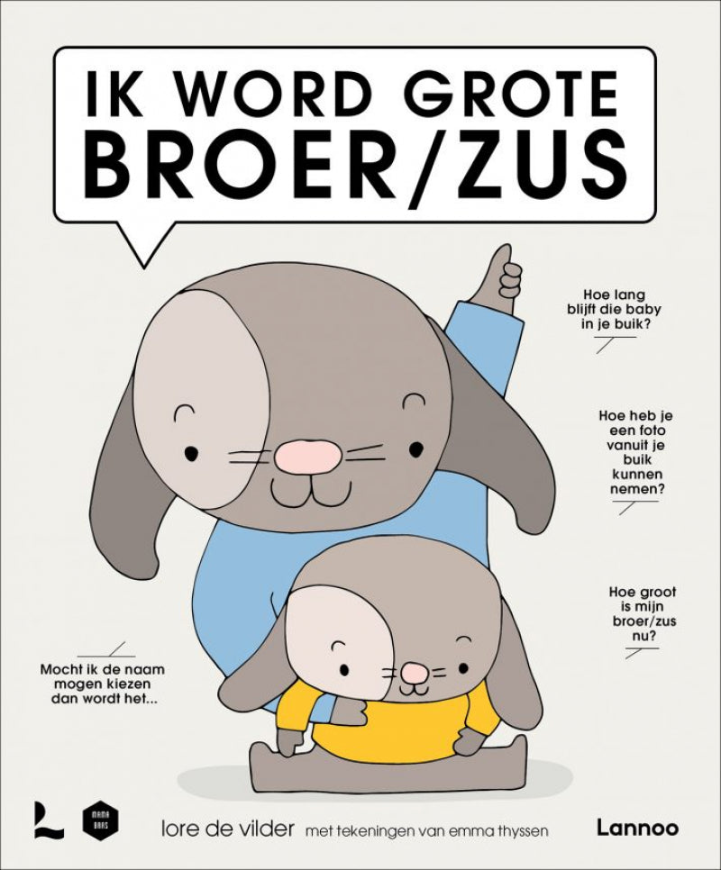 Pearls & Swines Ik word grote broer/zus - Prentenboek - Pearls & Swines