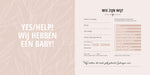 Pearls & Swines Maak een unieke herinnering - Mijn eerste jaar - Invulboek - Pearls & Swines