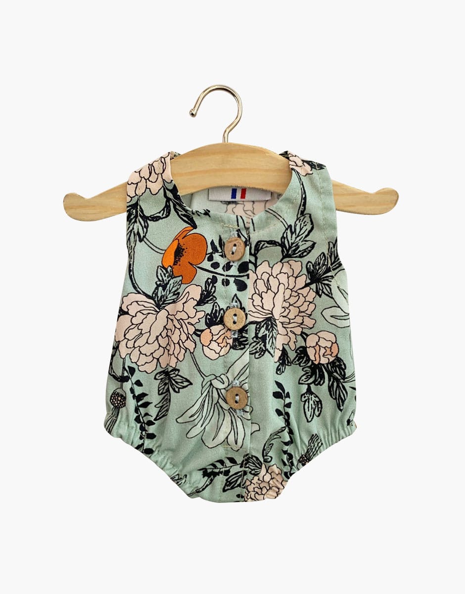 Minikane Minikane Baby Doll Body Sacha - Luxury Roses - Pearls & Swines