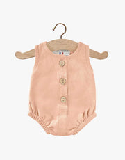 Minikane Minikane Baby Doll Body Sacha - Milleraie Saumon - Pearls & Swines